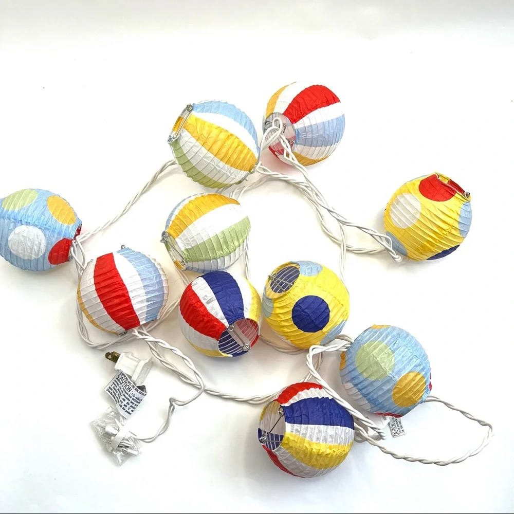 Fun Paper Lantern String Lights